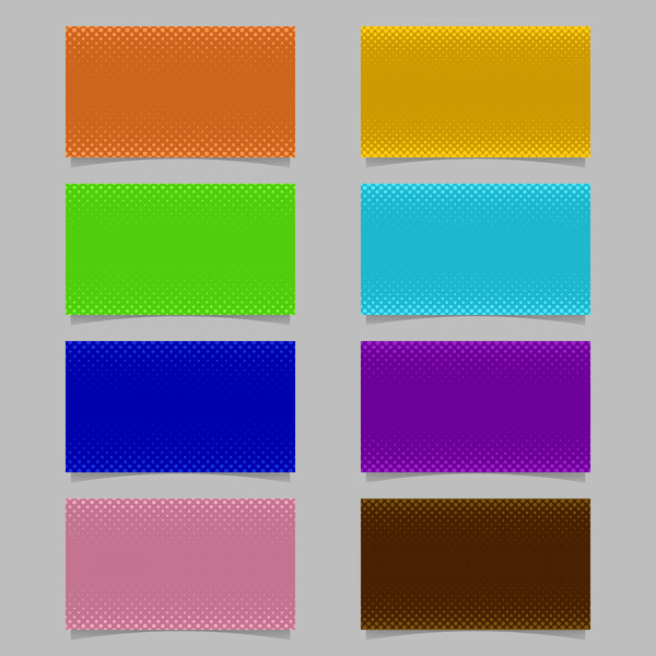 Matte Multicolour Labels